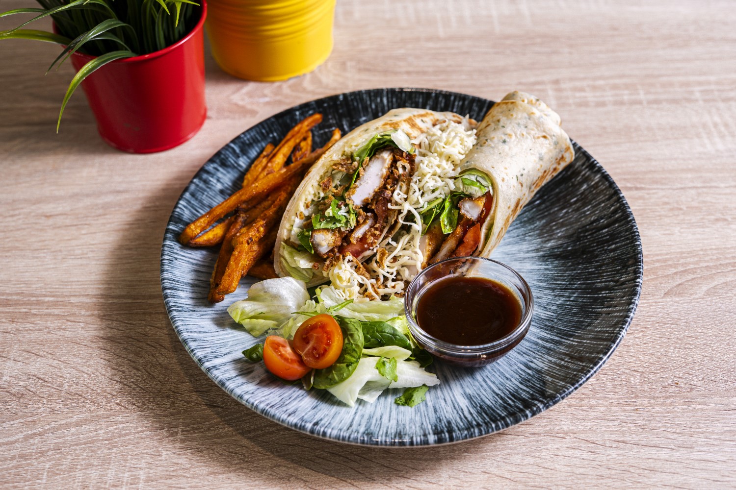 Kentucky palacsinta wrap